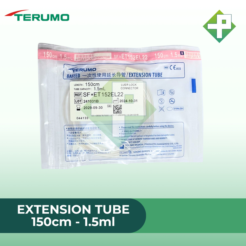 Terumo -  Extension Tube 150cm-1.5ml  | Selang Penyambung NGT Pcs | PENTALOGY