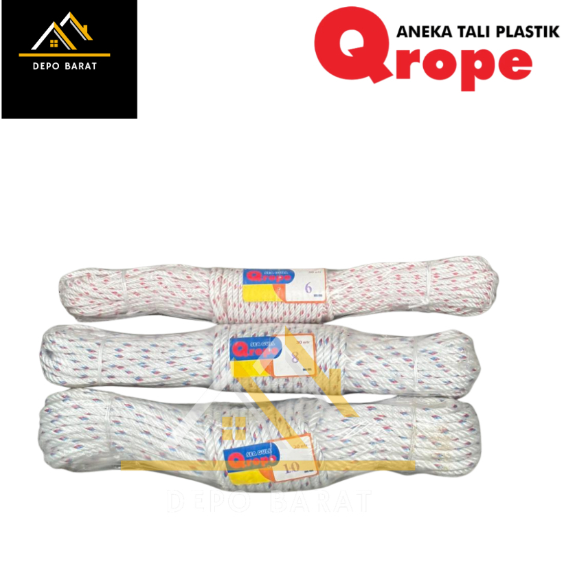 Tali Tambang Qrope 6mm 30 meter