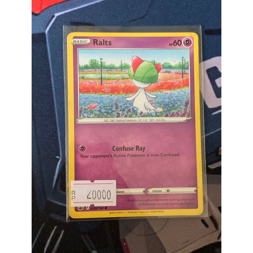 Ralts Pokemon English 59/198