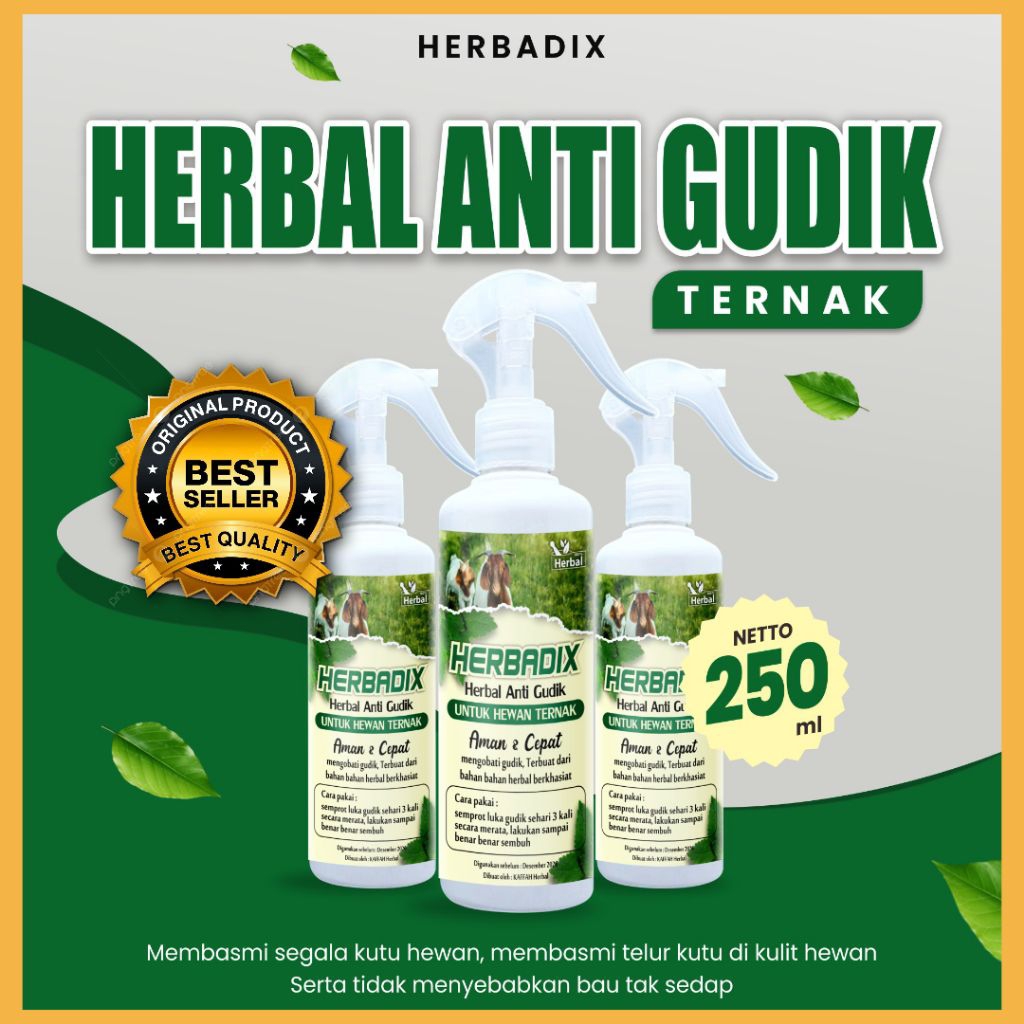 TERBAIK  Obat Gudik Kambing Manjur, Obat Gudik Kambing Mujarab
