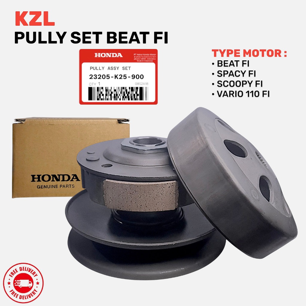 Pully Set Beat Fi 2012-2016 Scoopy Spacy F1 KZL