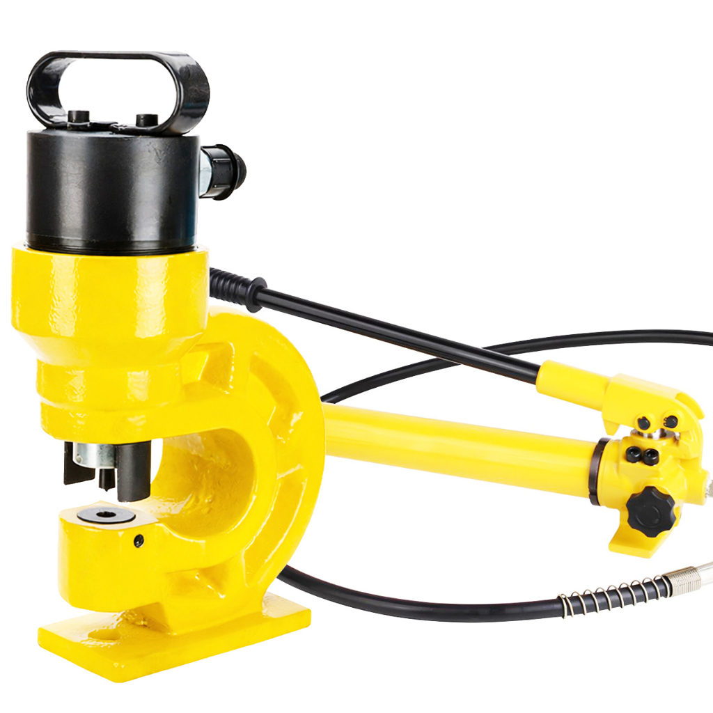 Mesin Punch Busbar Hidrolik CH-60 31 Ton + Pompa Manual CP-700 - ARBER TOOLS