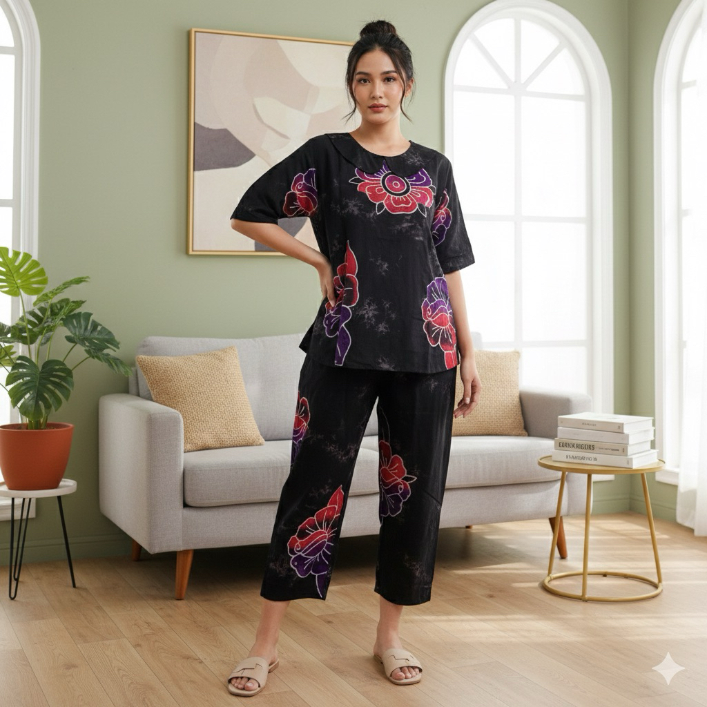 CP Batik Cetak ABG Tgn 3/4