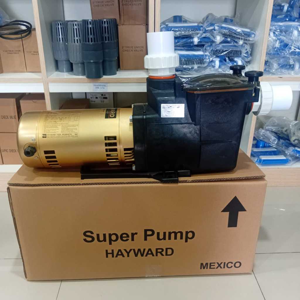 Pompa Kolam Renang 3 HP Merk Hayward Tipe Super Pump