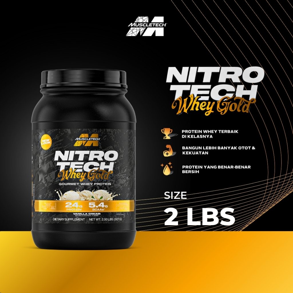 MUSCLETECH Nitrotech Whey Gold 5lbs