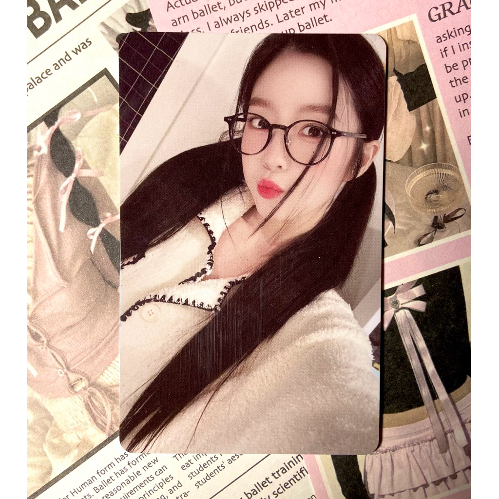 OFFICIAL PHOTOCARD IRENE RED VELVET LAF LIKE A FLOWER QQ CHINA DRAW STAR 5 BINTANG 5 STAR 1 2 3 4 5 