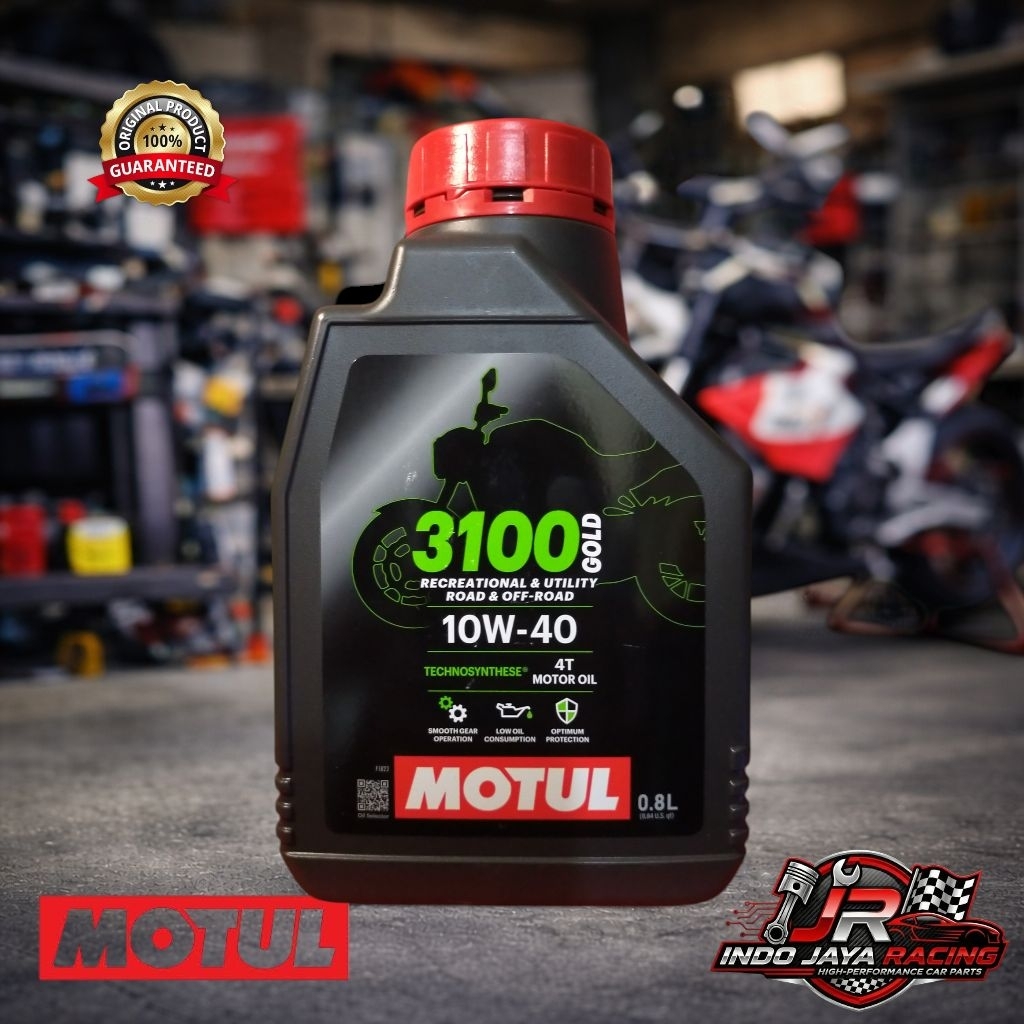 Oli Motul 3100 Gold 4T 10W-40 0,8Liter original Vixion CB150 GSX-R150 KLX CRF150L Sonic