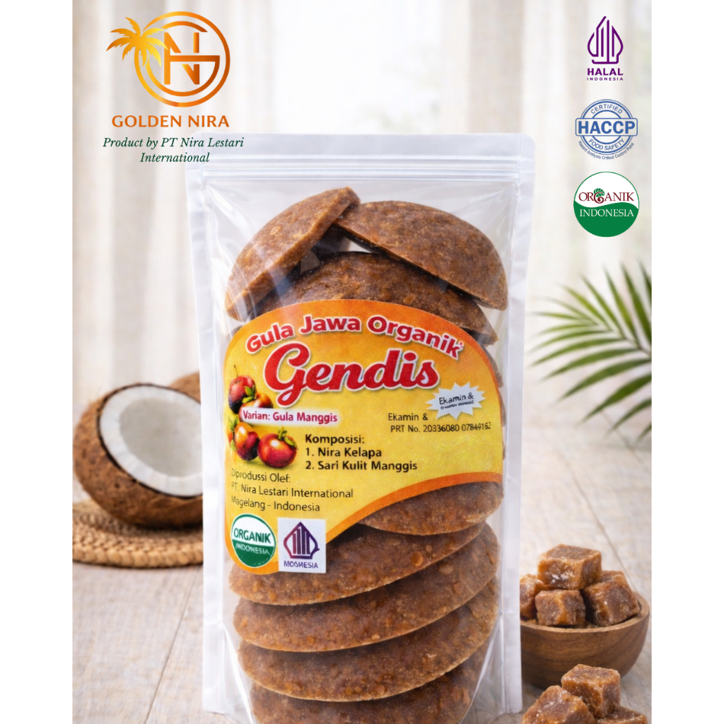 Gula Jawa Organik 1kg – Tanpa Campuran Rafinasi