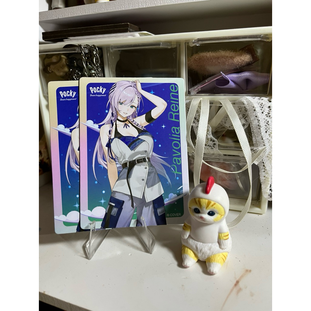 photocard hololive pavolia reine pocky official
