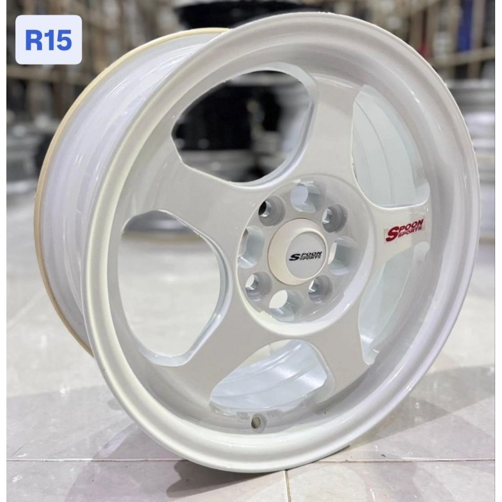 Velg Spoon R15 White 4x100 / 114