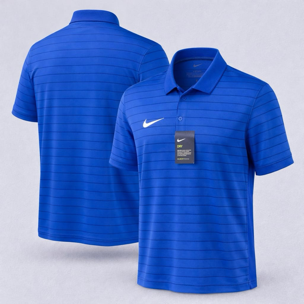 POLO SHIRT PRIA - NIKE VICTORY STRIPED DRI FIT ORIGINAL AUTHENTIC