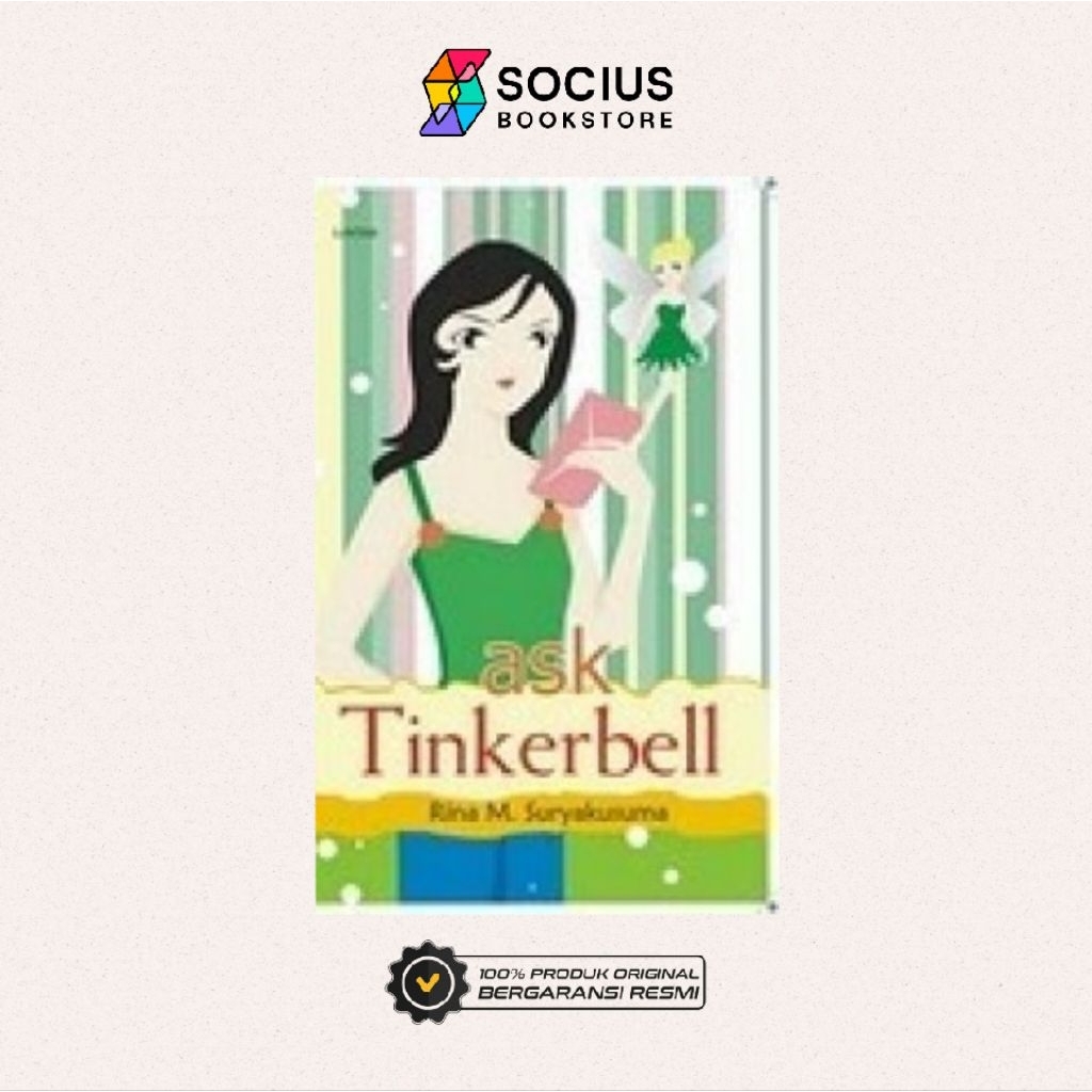BUKU NOVEL [ ORIGINAL ] ASK TINKERBELL - RINA SURYAKUSUMA - LINTAS - SOCIUS BOOKSTORE