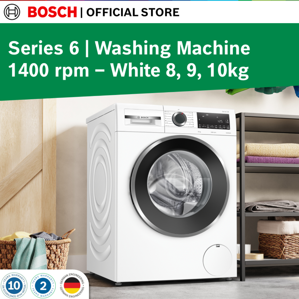 Bosch WGG454A0ID Mesin Cuci Front Load 10 Kg Serie 6