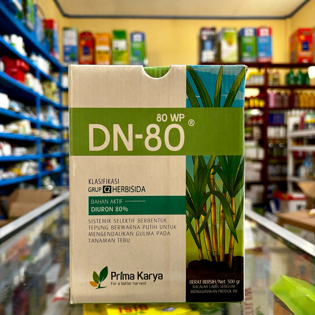 Herbisida DN-80 80Wp Kemasan 500 Gram - DN 80 Herbisida Sistemik Untuk Tebu dan Singkong