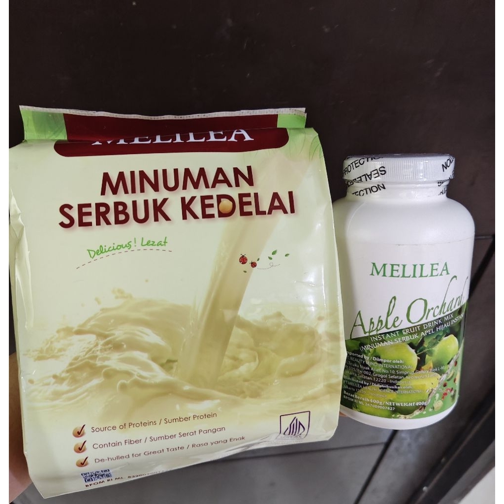 Paket MELILEA Organik Soya Susu Kedelai dan Apple Orchard