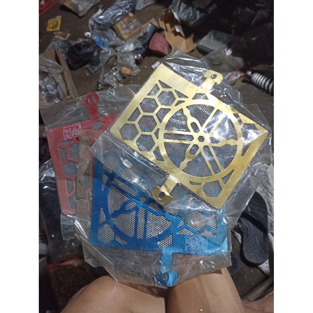 Tutup Cover Radiator Vixion Old New Variasi Posh