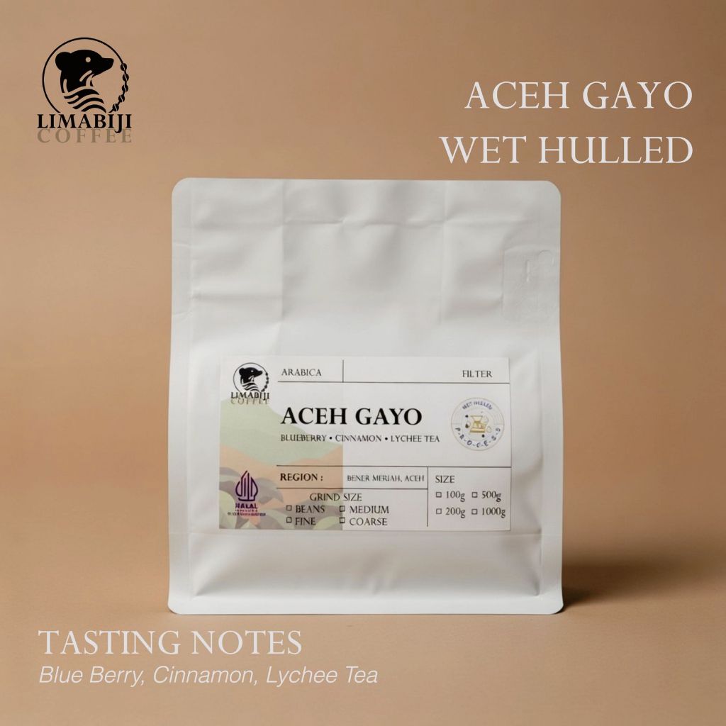 Kopi Arabika Aceh Gayo Wet Hulled - Roasted Beans