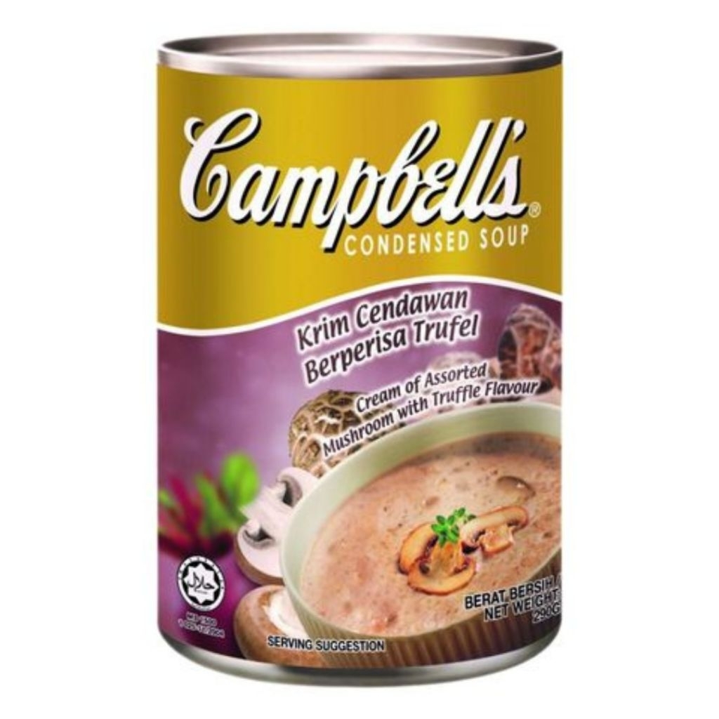 Campbell's Condensed Soup. Cream Assorted Mushroom Truffle 290g