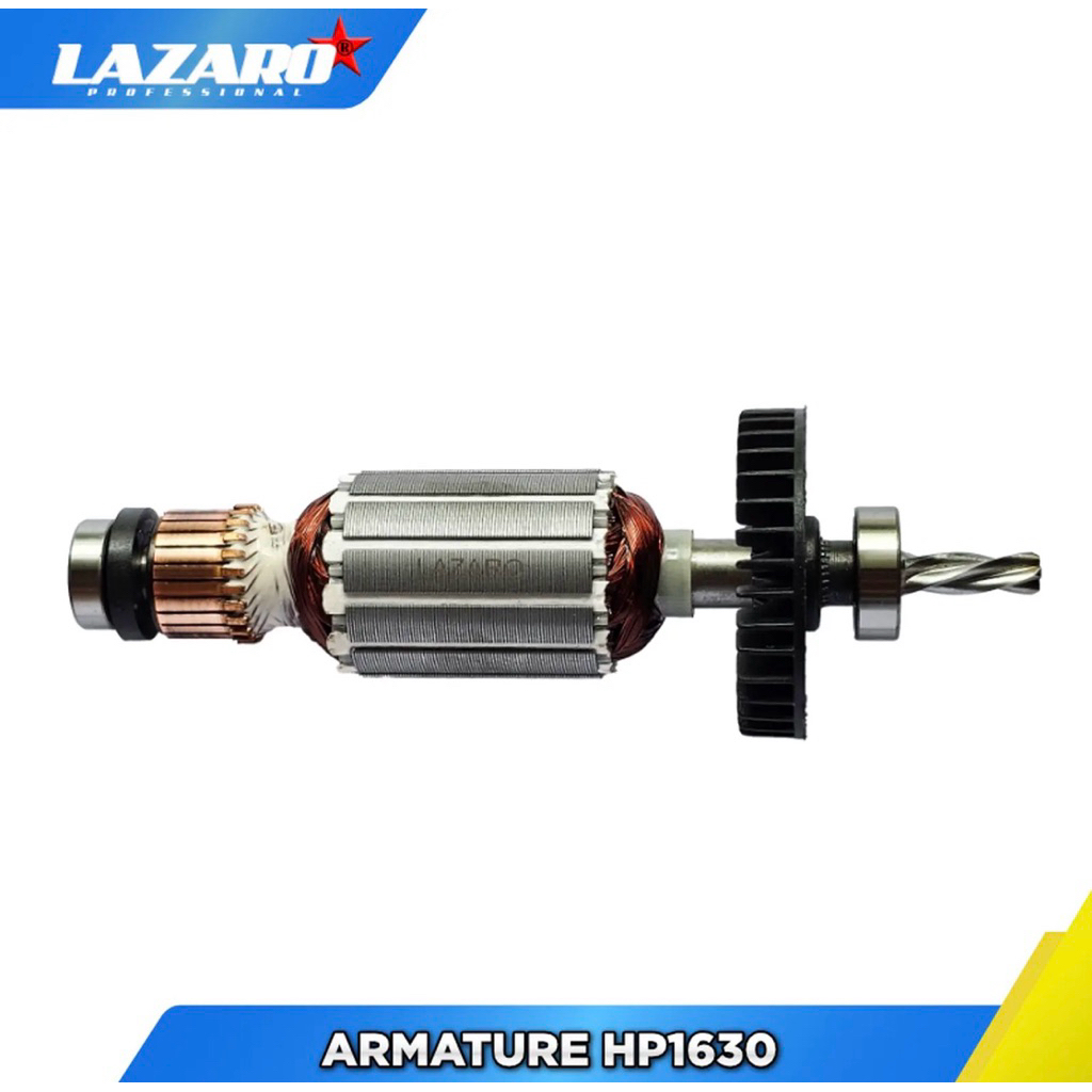LAZARO angker armacur armature mesin bor hp1630 model lama kotak putih