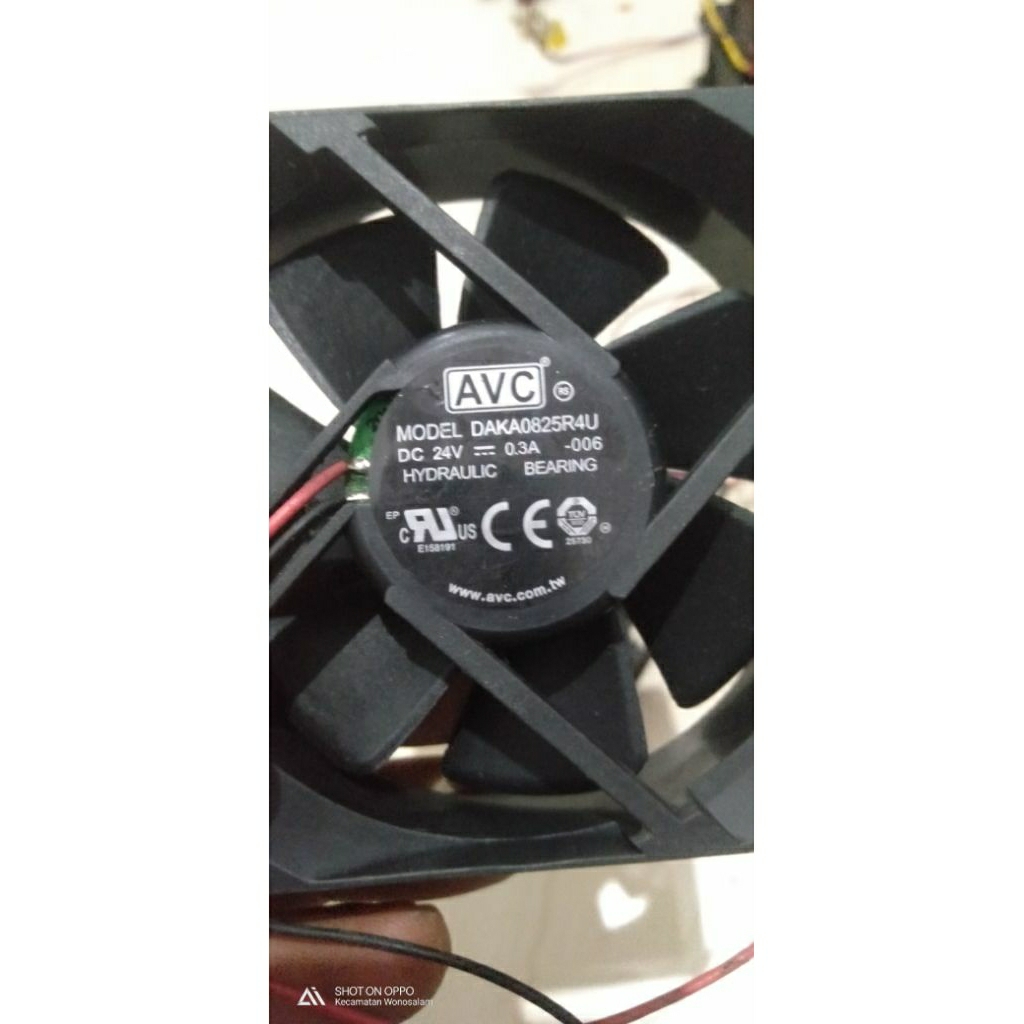 kipas dc 24v ukuran 8x8