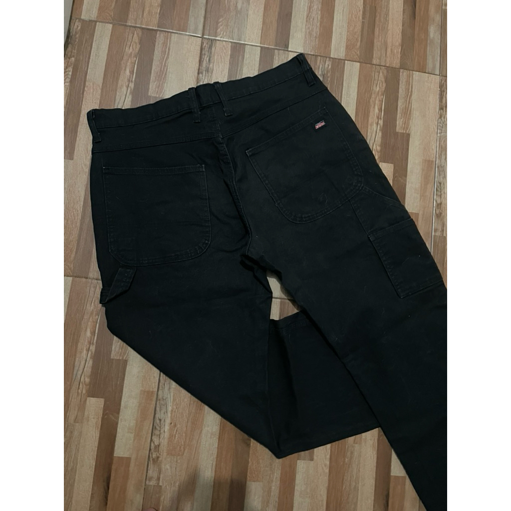 Dickies Black Denim Carpenter Pants.