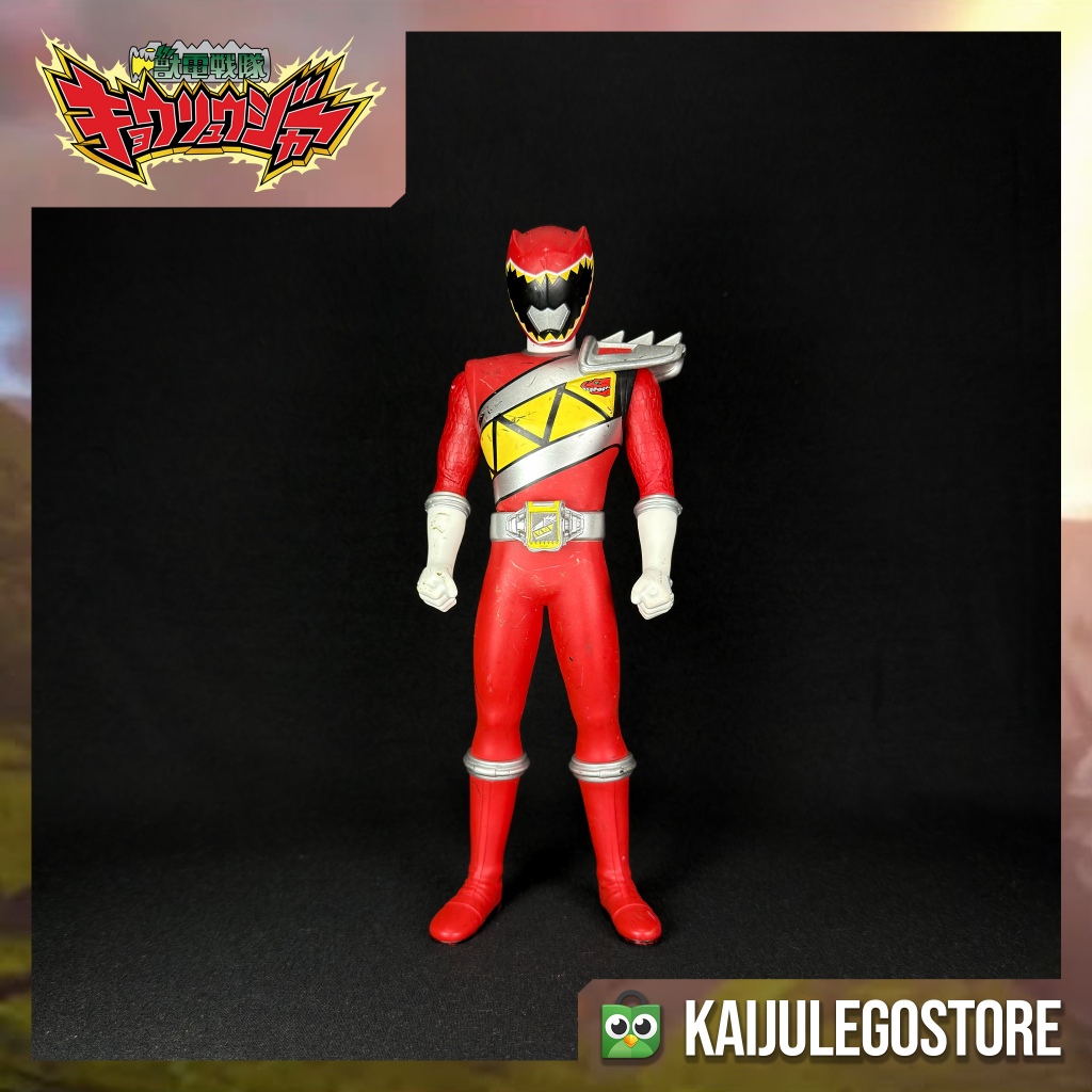 Big Sofubi Red Ranger Kyoryu Red Banpresto 2013
