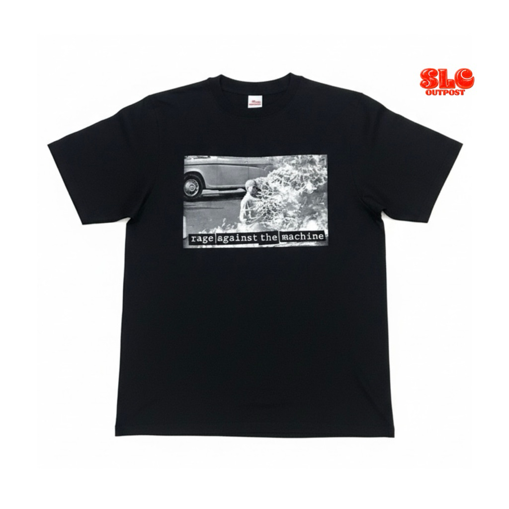 RAGE AGAINST THE MACHINE - RATM Vintage Graphic T-Shirt | Kaos Band Heavy Cotton 16s 230 GSM