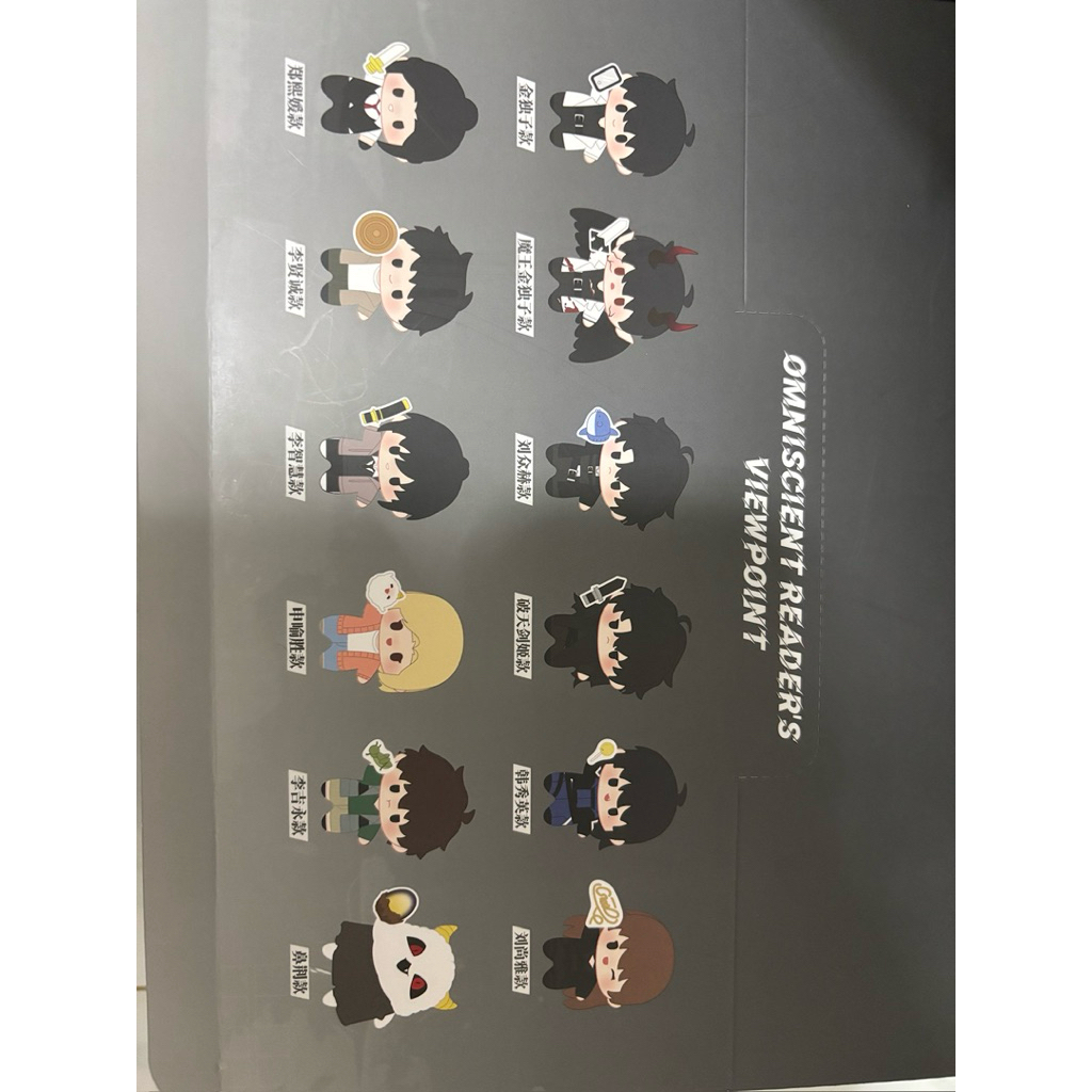 READY ORV MINIQ DOLL OFFICIAL MINI DOLL KDJ KIM DOKJA ORV OMNISCIENT READERS VIEWPOINT MERCH BACA DE