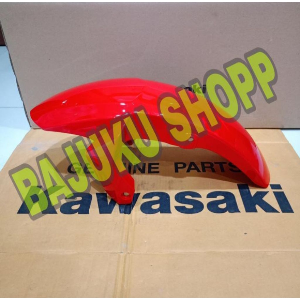 SPAKBOR DEPAN ER6 ER6N ABS MERAH