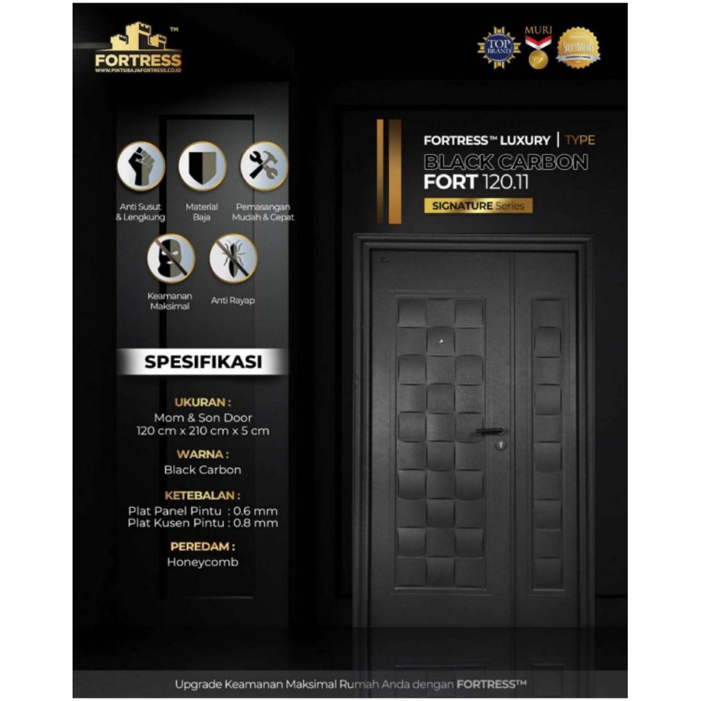 PINTU BAJA FORTRESS TYPE FORT BC 90.11,120.11,150.11