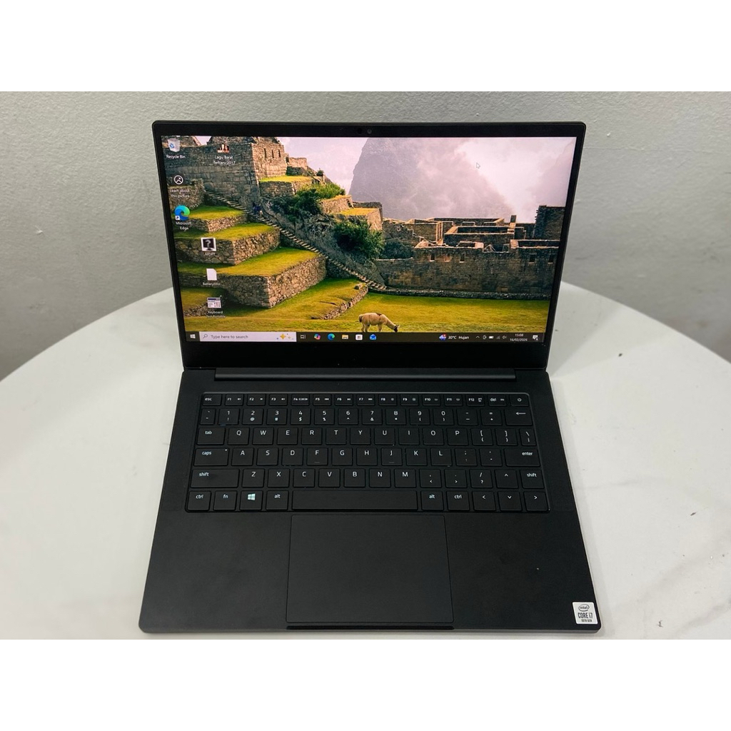 LAPTOP GAMING RAZER BLADE STEALTH LATE 2019 core I7 gen 10 16/512GB VGA NVIDIA GEFORCE GTX 1650 4GB