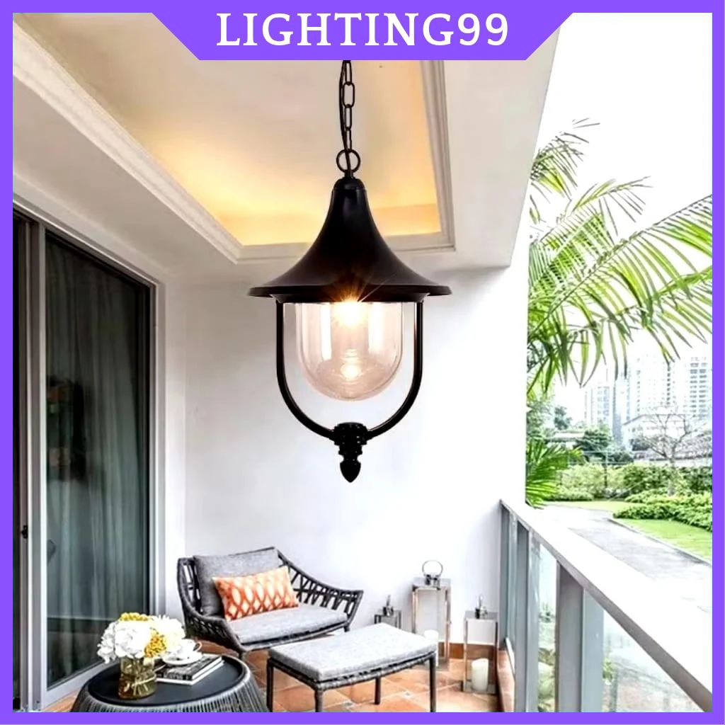 Lampu Hias Gantung Outdoor Lampu Taman Klasik