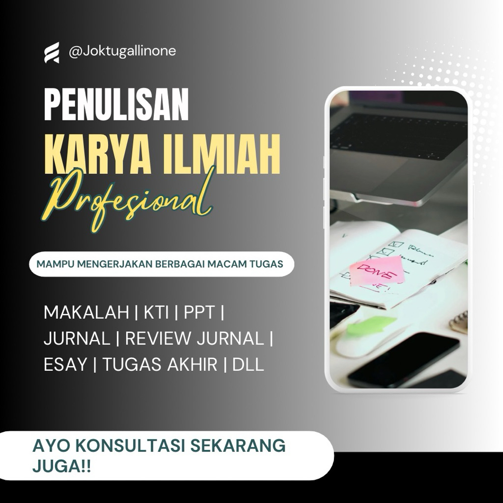 JASA PENULISAN KARYA ILMIAH PROFESIONAL