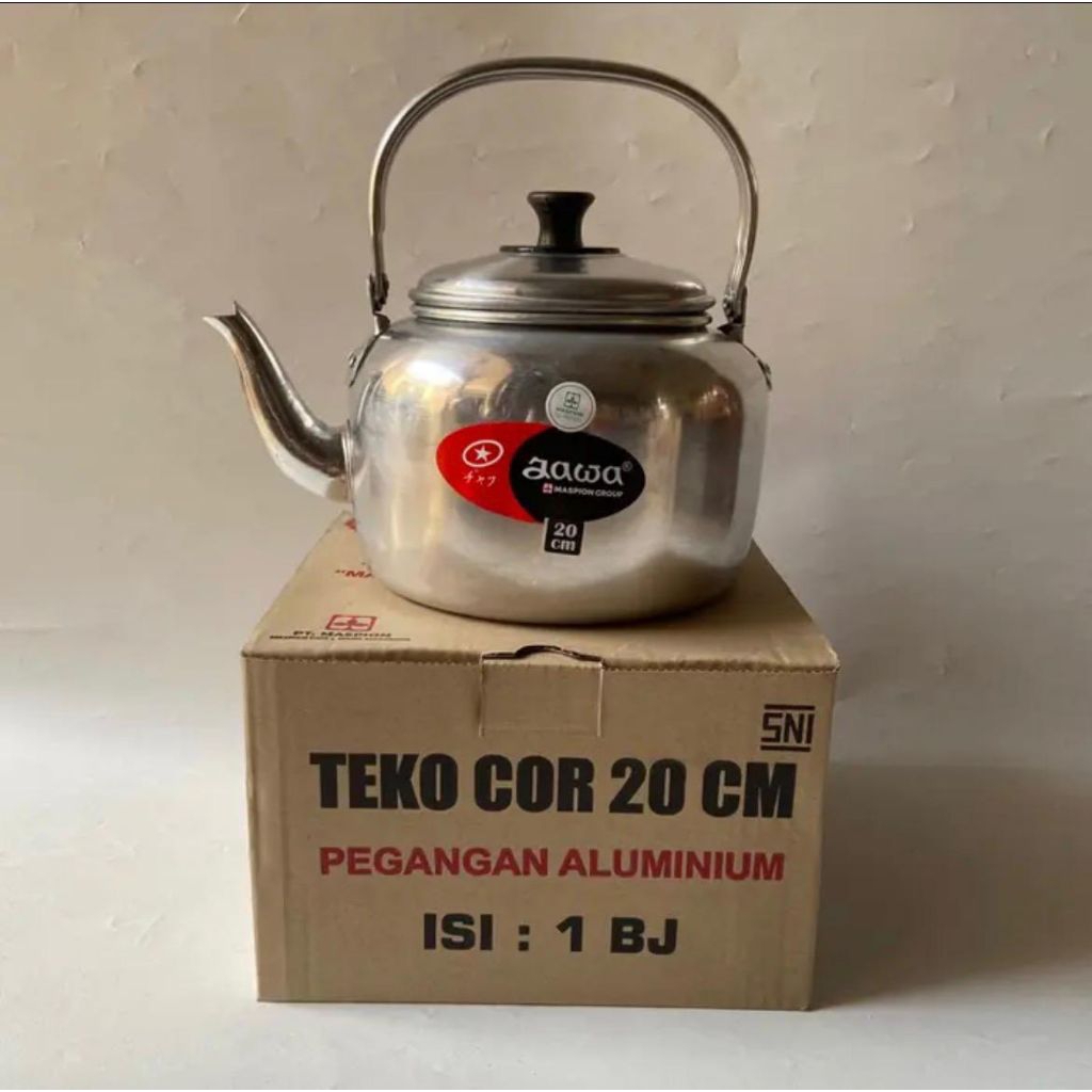 TEKO COR / CERET ALUMUNIUM JAWA UKURAN 18.20.22.24CM