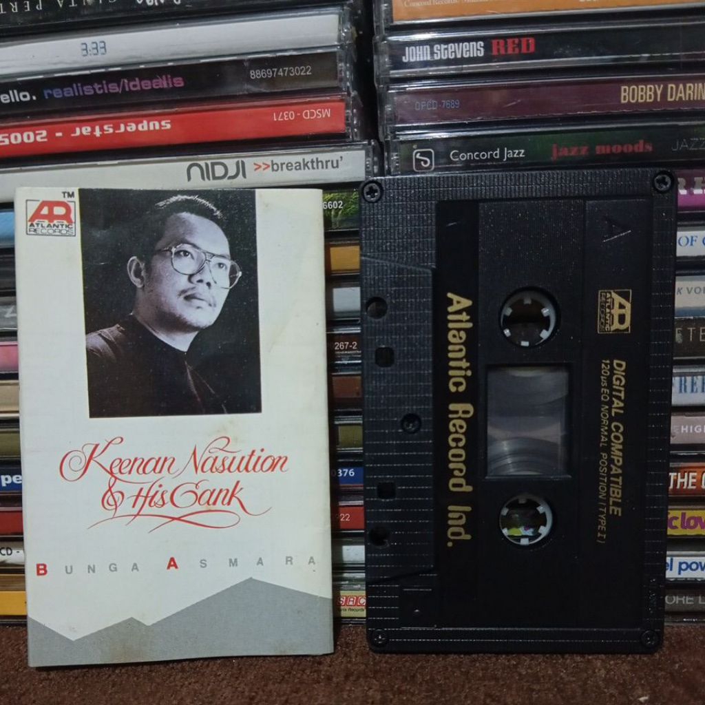kaset pita Keenan Nasution bunga asmara
