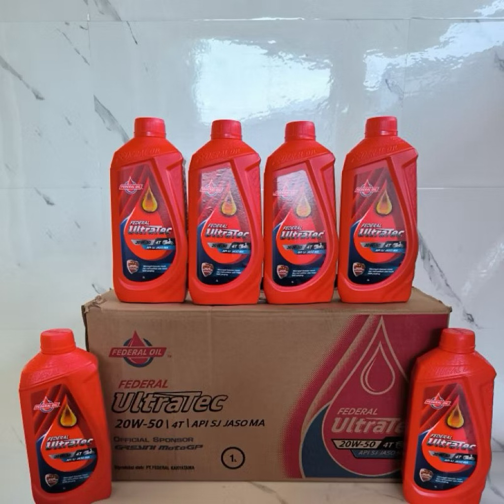 OLI FEDERAL ULTRATEC 1LITER ISI 24BOTOL PER DUS