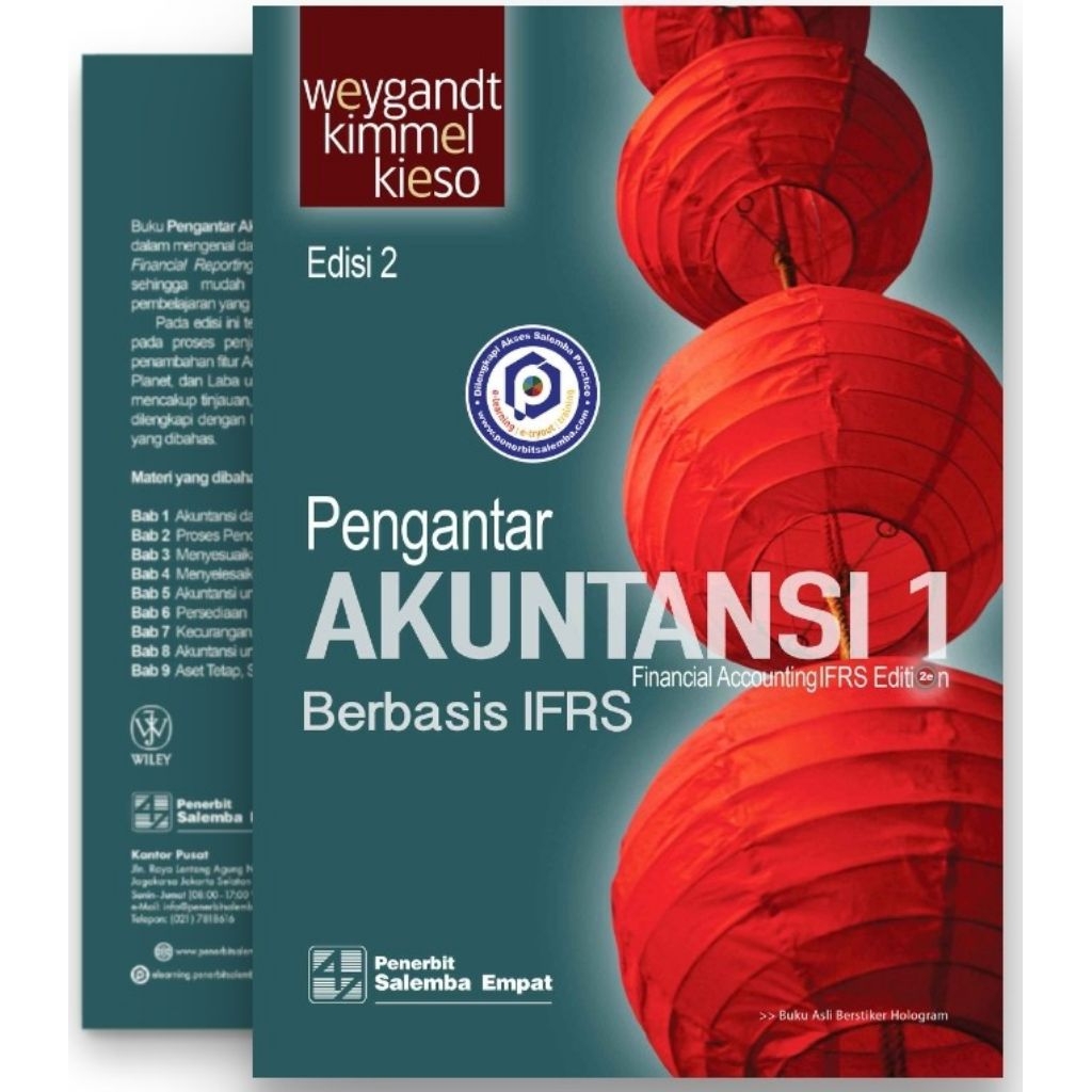 Original Pengantar Akuntansi Jilid 1 dan 2 Berbasis IFRS Edisi 2 Oleh Jerry J Weygandt Paul D Kimmel