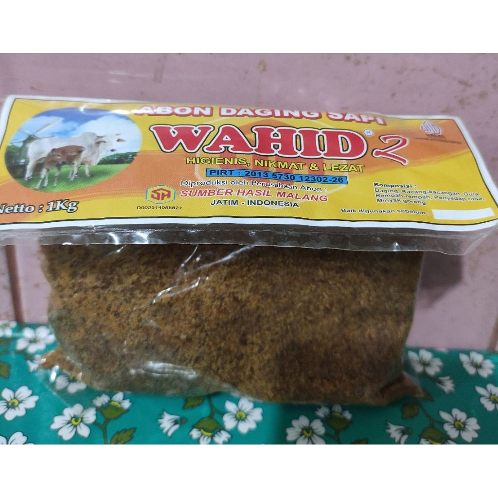 Abon Wahid 2 berat 250 gr