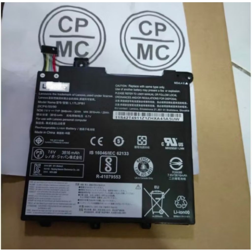 Baterai  V130-14IGM V130-14IKB V330-14IKB V330-14ARR V330-14ISK Original