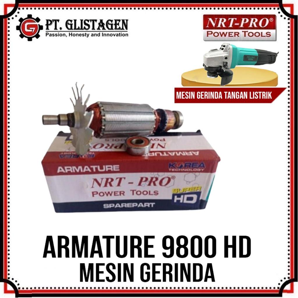 NRT-PRO Armature Angker 9800HD 9500N Angker Mesin Gerinda Gurinda Discgrinder 4" 9800HD 9500N M2350B