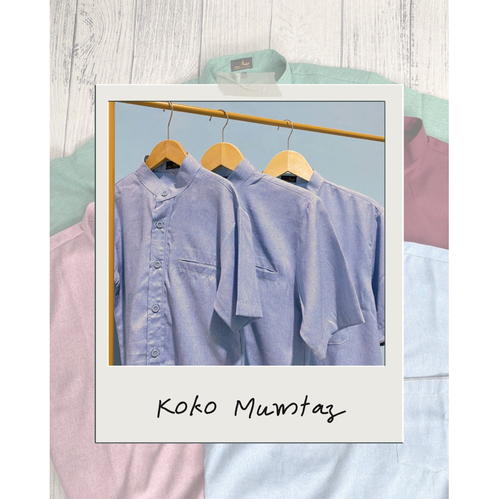 [KOKO MUMTAZ] Baju Anak / Koko Lengan Pendek / Koko Anak / Baju Couple Ayah Anak