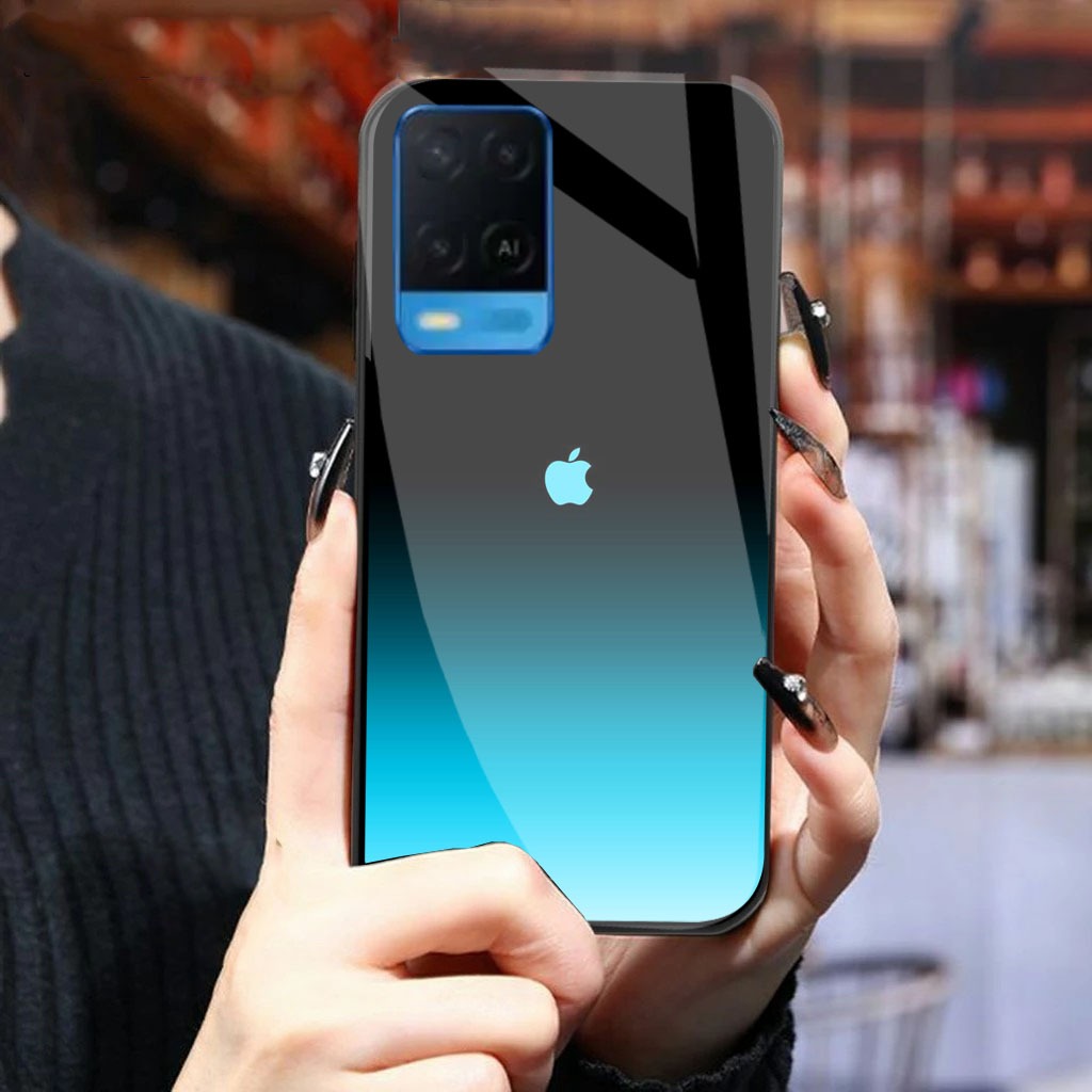 GK370 (OPPO A54) Softcase Kaca OPPO A54 - Case OPPO A54 - Casing hp OPPO A54 - Case Hp A54 Terbaru -