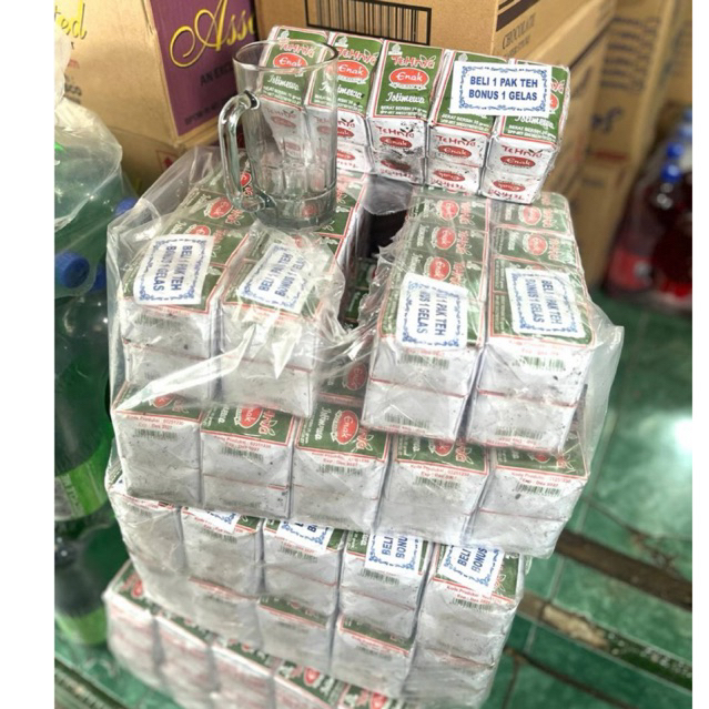TEH ENAK TEH TUBRUK TEH FREE GELAS TEH SOLO