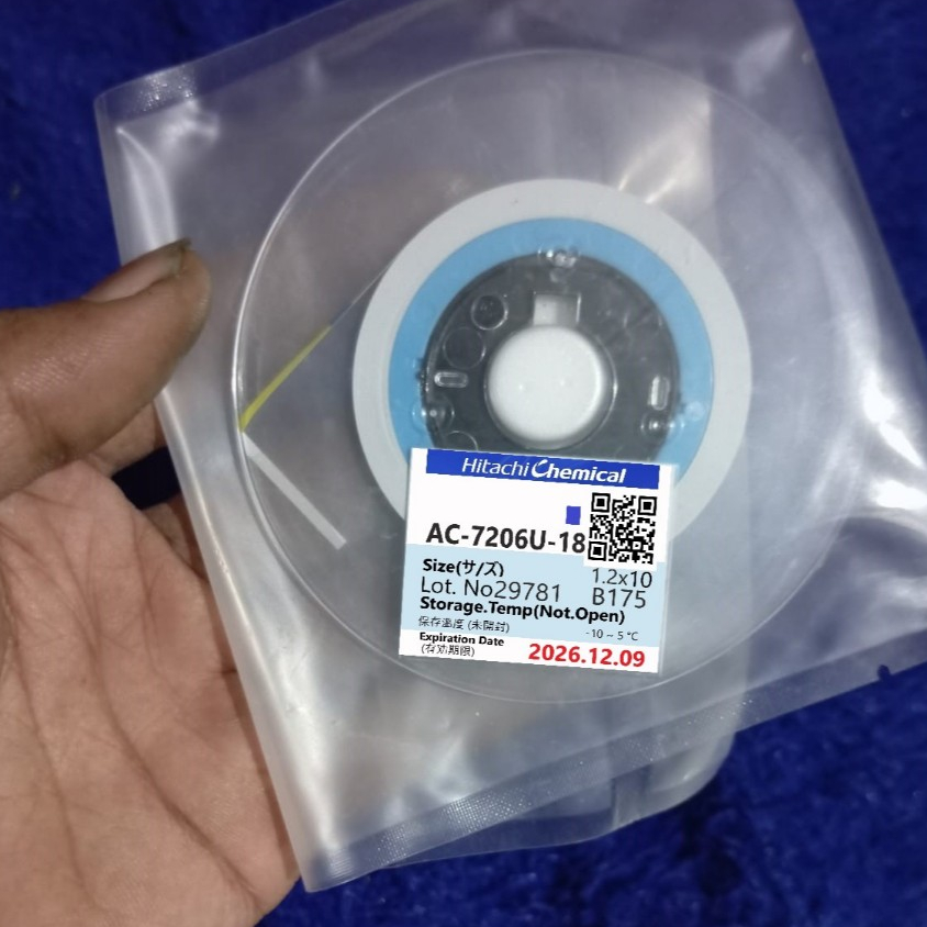lem acf ac 7206u Lem Perekat KABEL Fleksibel cof untuk memperbaiki cof lcd tv. ( LEM ACF )