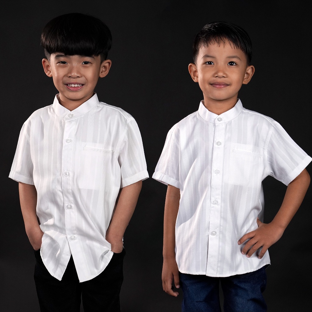 Casella Baju Koko Anak Laki Laki Lengan Pendek | Koko Nizar Edition