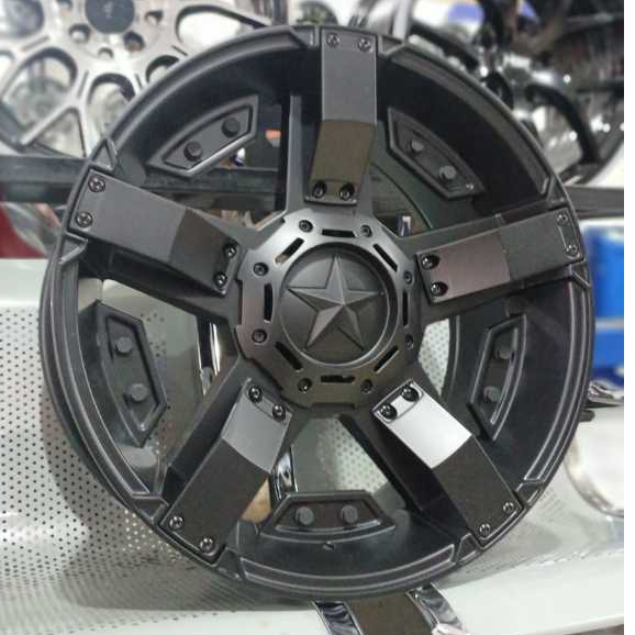 Velg Mobil Offroad Ring 16 RASTA HSR Lubang 5x114.3/5x139.7 ET10 Velg Innova Rush Terios Jimny Katan