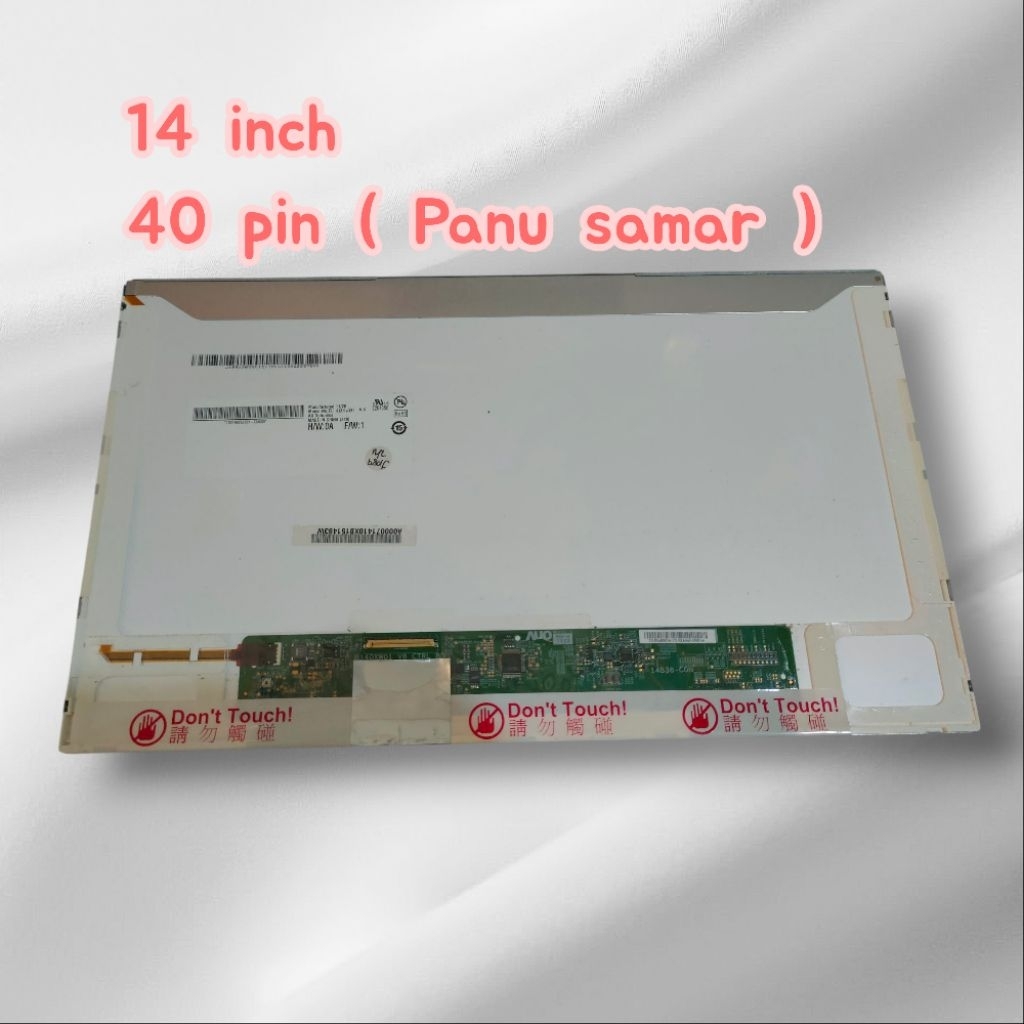 LCD Laptop 14 inch 40 Pin