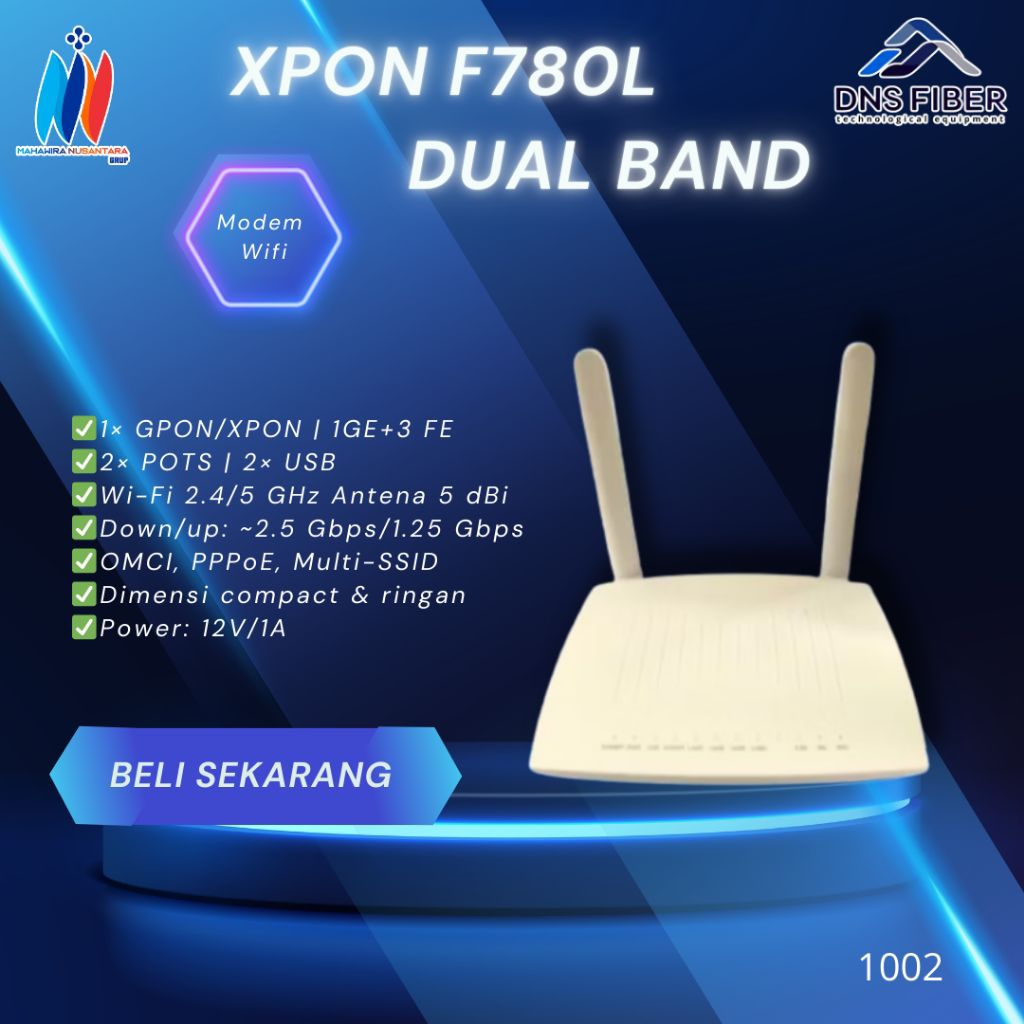 MODEM WIFI XPON F780L DUAL BAND
