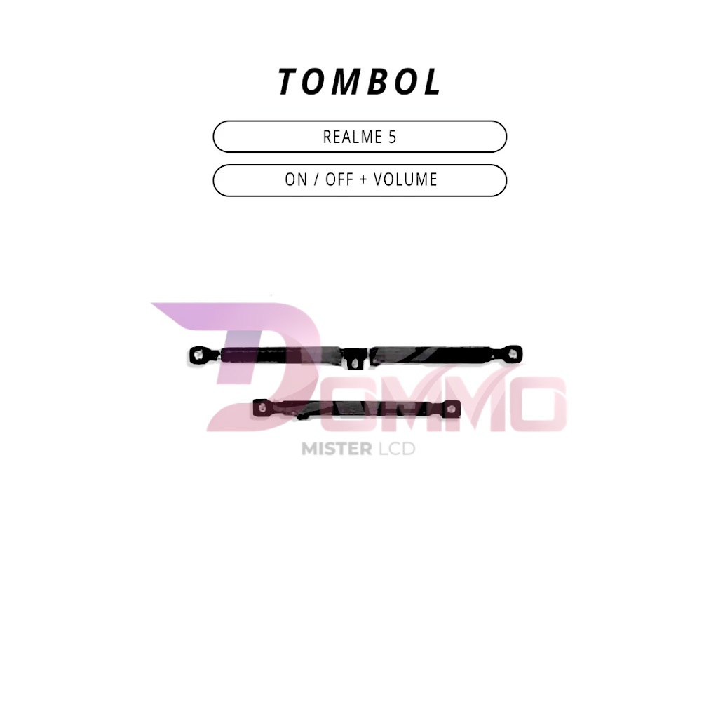 TOMBOL REALME 5 ON / OFF + VOLUME