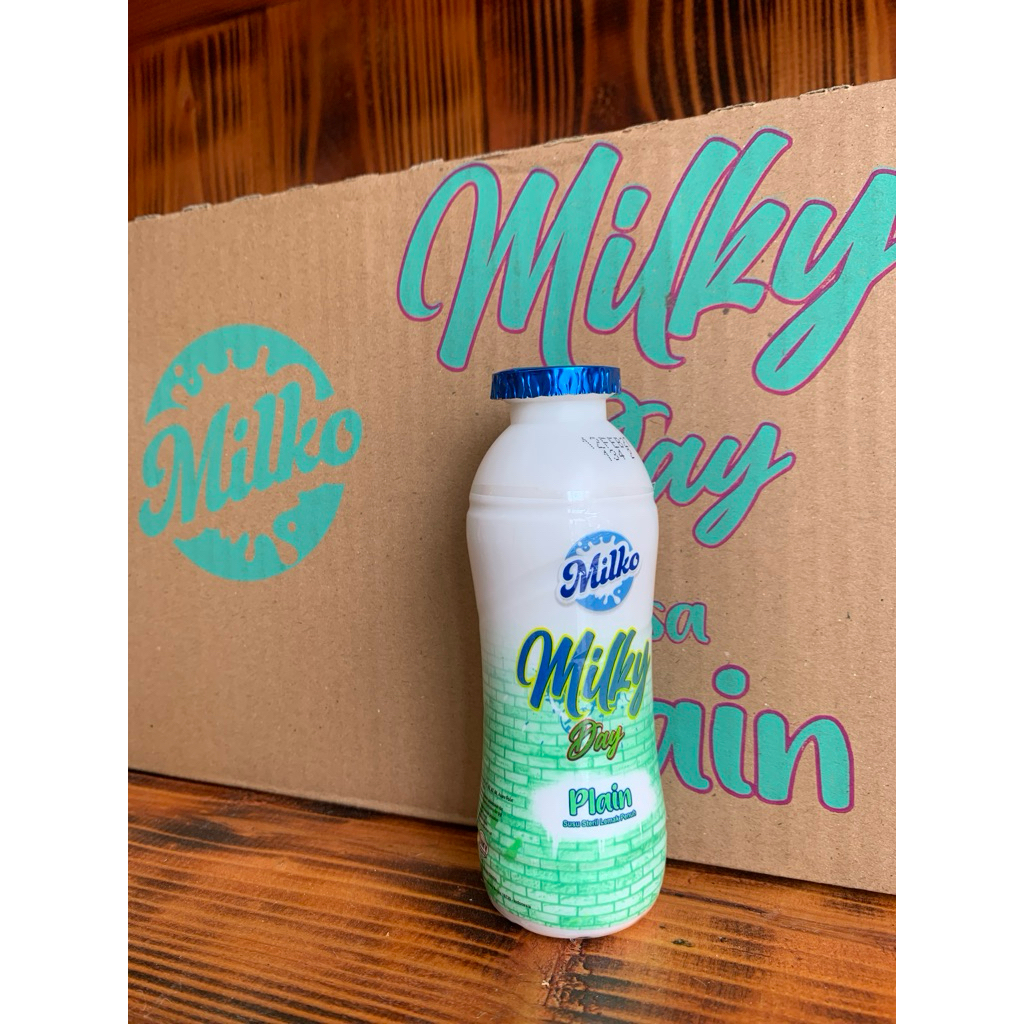 MILKO Susu 1 Karton= 36 Botol -Milko Beverge-anak sekolah